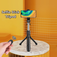 Roreta 2021 nowy bezprzewodowy statyw do Selfie Bluetooth składane monopody do smartfonów Selfie Stick hurtownia Hot 1